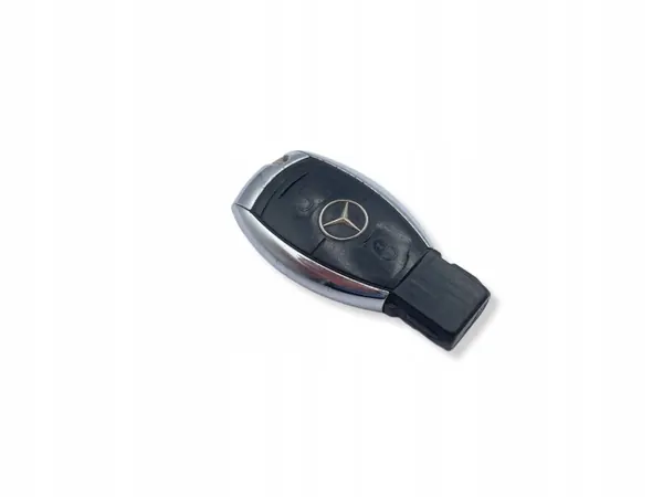 Llave Mercedes OEM UHP2255 - 2 Botones Plata Pez image 4