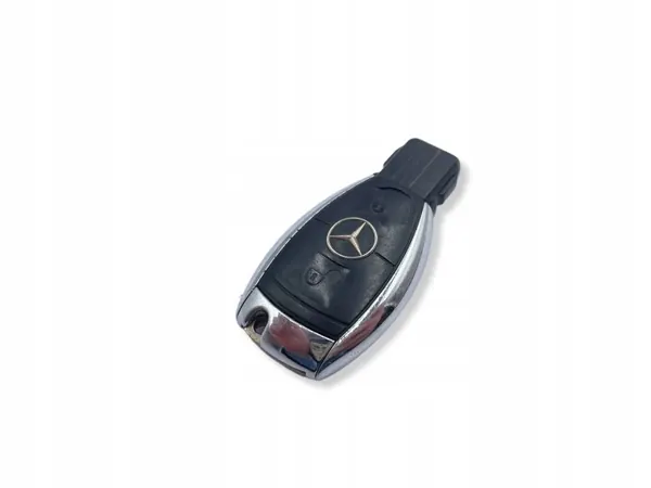 Llave Mercedes OEM UHP2255 - 2 Botones Plata Pez image 5