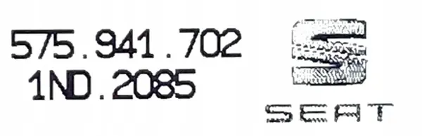 Faro halógeno derecho delantero OEM 575941702 SEAT image 6