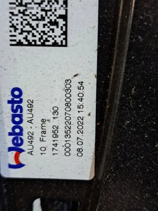 Panoramadak Audi A4 B9 OEM 8W9877041B Gebruikt image 4