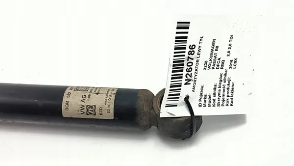Linker Hinterer Stoßdämpfer OEM 3Q0512011JJ Gebraucht image 4