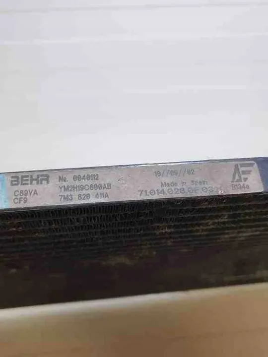 Ilmastointiradiaattori SEAT ALHAMBRA 1.9L Diesel image 4