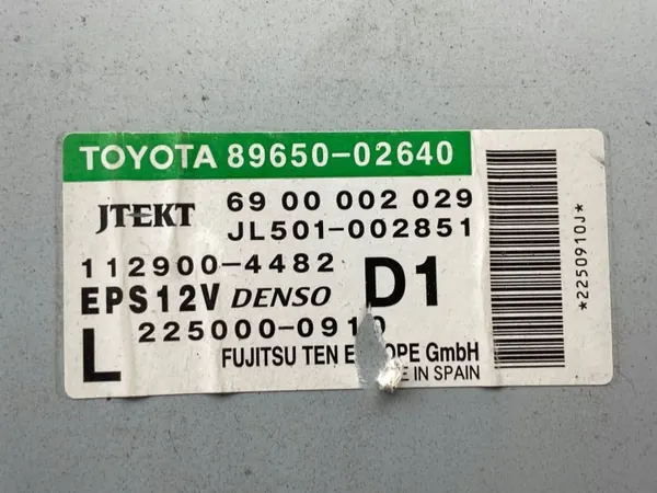 Module direction assistée OEM 8965002640 image 6