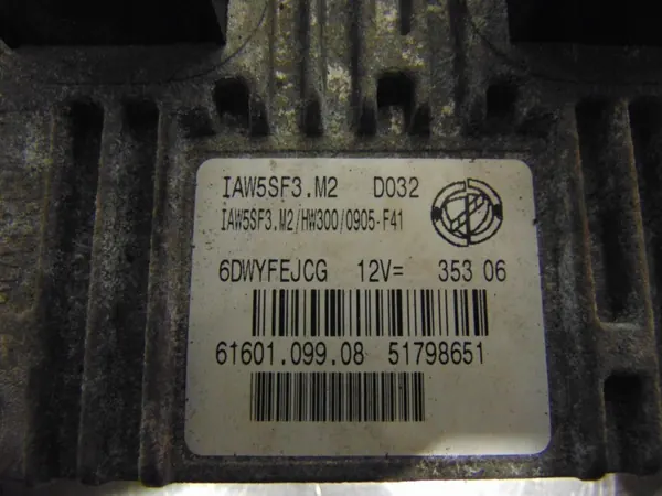 OEM 51798651 IAW5SF3.M2 Immobiliser ECU för Fiat image 4