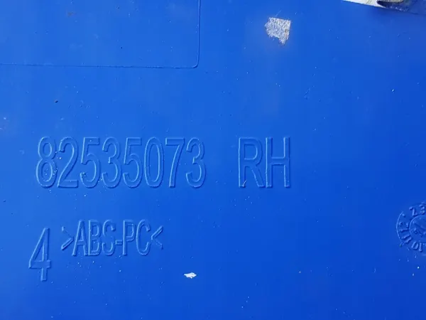 DAF LF Euro 6 Ohjaamonurkka OEM 82535073 - Oikea Sininen image 3