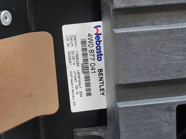 Bentley Flying Spur taklucka OEM 4W0877041 - Begagnad image 10