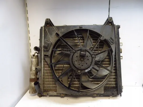 Kangoo I 98-02 Radiador de Agua Ventilador AC Completo 1.9 D OEM image 3