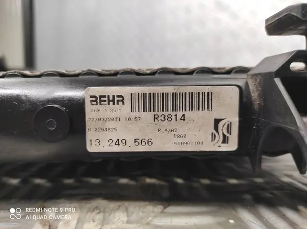 Opel OE 13249566 vattenkylare image 5