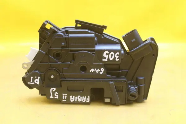 Hintere Rechte Türschloss 6 Pin Skoda Fabia II image 10