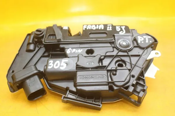 Hintere Rechte Türschloss 6 Pin Skoda Fabia II image 4