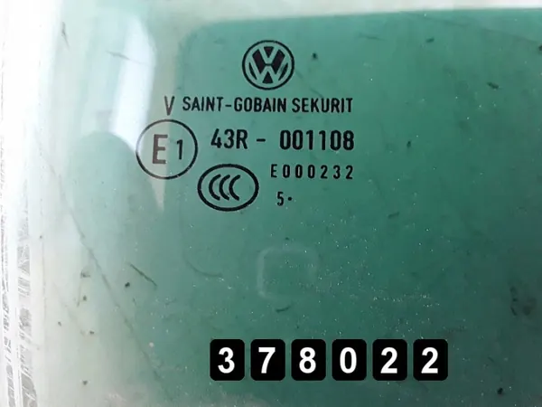 Vitre de porte VW OEM AM-378022 pour Golf Plus 2007 image 3