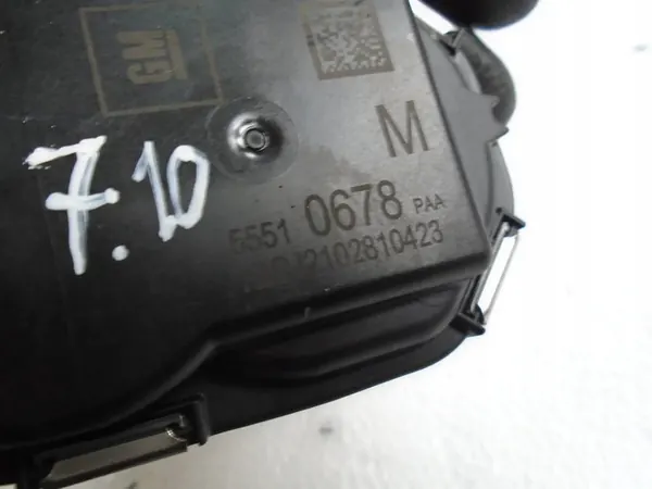 Drosselklappe 55510678 Chevrolet Opel Astra K 1.2 Turbo image 6