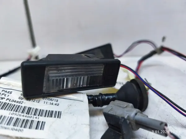 Feu de plaque Nissan Qashqai OEM 24055JD00A image 3