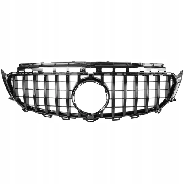 Kühlergrill-Einsatz für Mercedes W213 S213 W238 C238 AMG Panamericana Schwarz Glänzend DA-36186 image 3