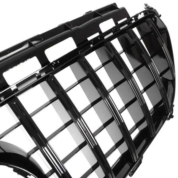 Kühlergrill-Einsatz für Mercedes W213 S213 W238 C238 AMG Panamericana Schwarz Glänzend DA-36186 image 5