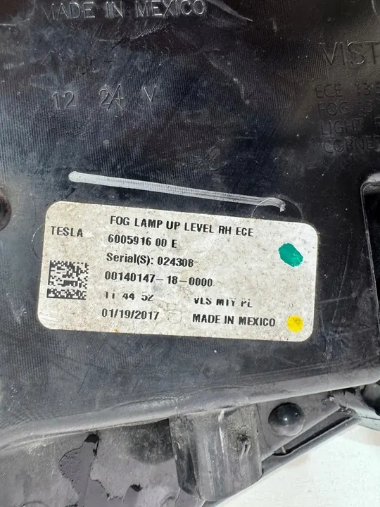 Farol de neblina halógeno dianteiro direito TESLA S image 3