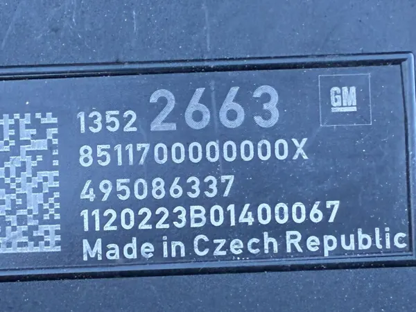 Módulo Bomba Combustível Opel Astra K OEM 13522663 image 4