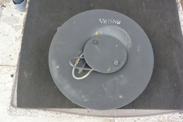 Tanque LPG 44L para roda sobressalente - Peça OEM image 2