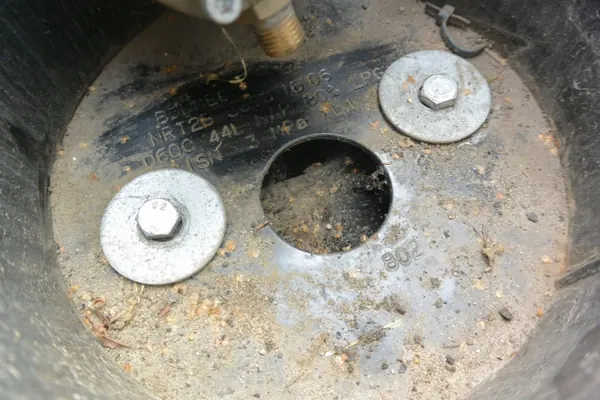 Tanque LPG 44L para roda sobressalente - Peça OEM image 7