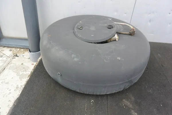 Tanque LPG 44L para roda sobressalente - Peça OEM image 9