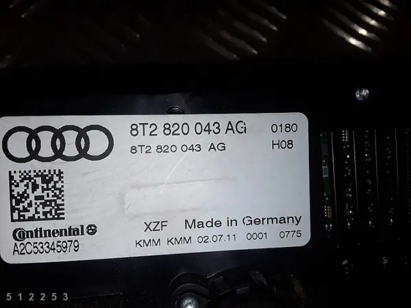 Module climatisation Audi A5 OEM 8t2820043ag image 5