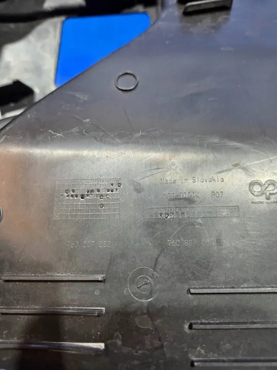 Reforço de para-choque dianteiro esquerdo Volkswagen Touareg III 760807883E image 7