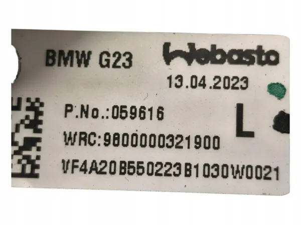 Dobradiça teto cabrio BMW OE 059616 lado esquerdo image 8