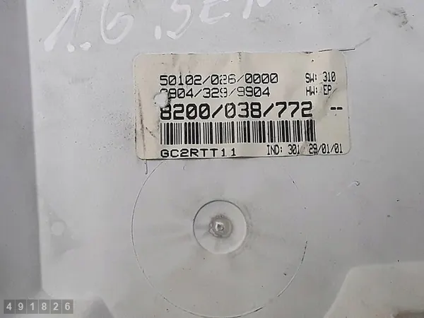 Nopeusmittari Renault Scenic 2000 8200038772 image 6