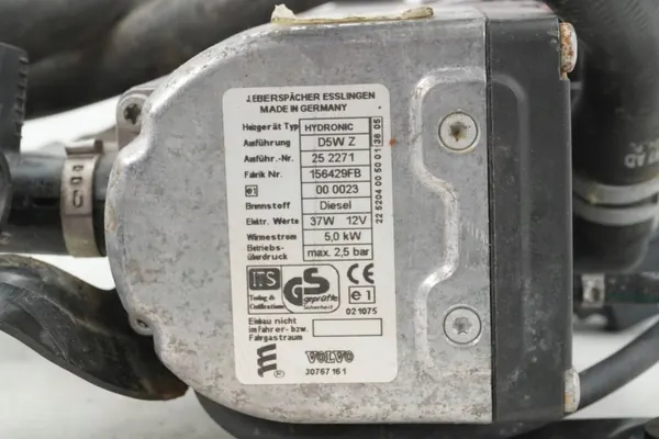 Webasto pysäköintilämmitys OEM 30767158 Volvo S40 image 8
