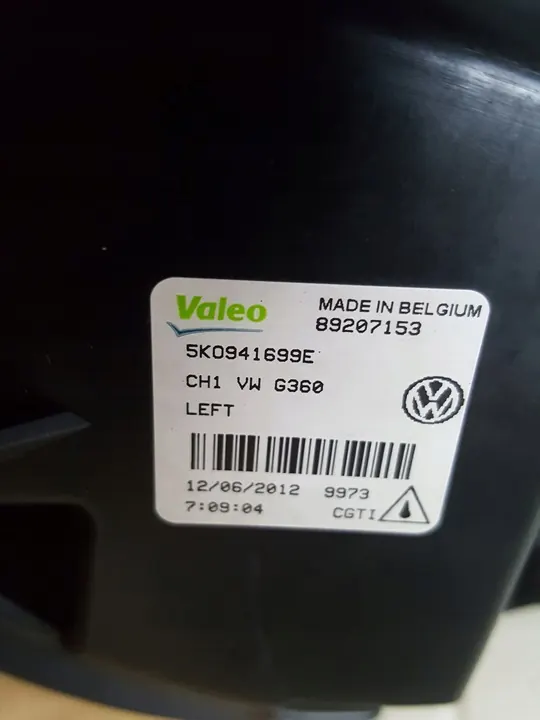 VW GOLF VI GTI Farol Esquerdo image 4