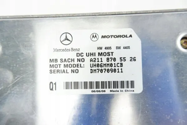 Mercedes Bluetooth-moduuli OEM A2118705526 E W211:lle image 4