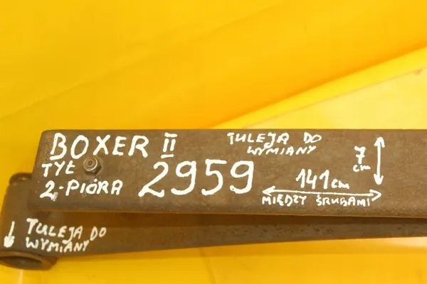 Achter bladveer OEM 2959 - 2 bladen dubbel image 10