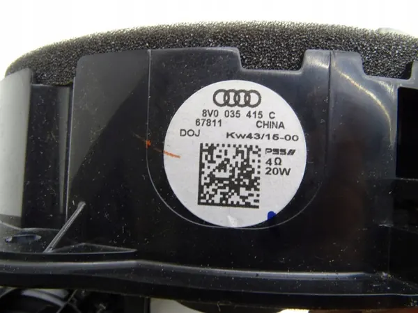 OEM 8V0035411D Högtalarset Fram & Bak Audi A3 image 6