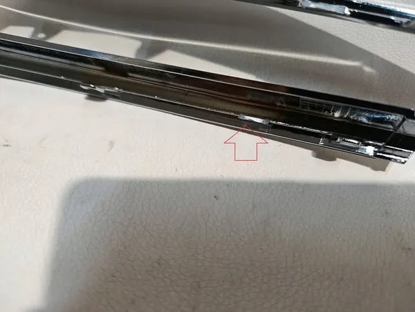 Takapuskuri Kromikappale Oikea BMW 5 F10 51127341675 image 5