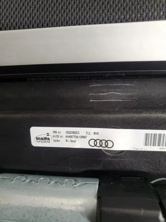 Techo Solar Audi A8 S8 D4 Completo OEM 4H4959591 image 7