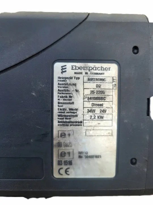 Airtronic D2 Heater Iveco Stralis image 4