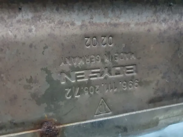 Porsche OE 99611120871 Uitlaatdemper Achter image 8
