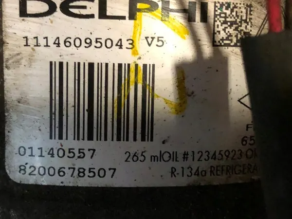 Compressore Aria Condizionata Renault OE 8200678507 image 2