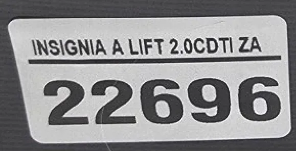 Opel Insignia A Askfat OEM 228646514 image 5