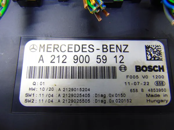 Módulo SAM Mercedes OEM 2129007124 para W212/W207 image 3