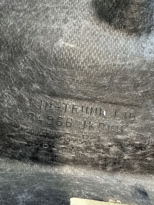 Infiniti G37 Bagageluckfoder OEM 84966JK000 image 3