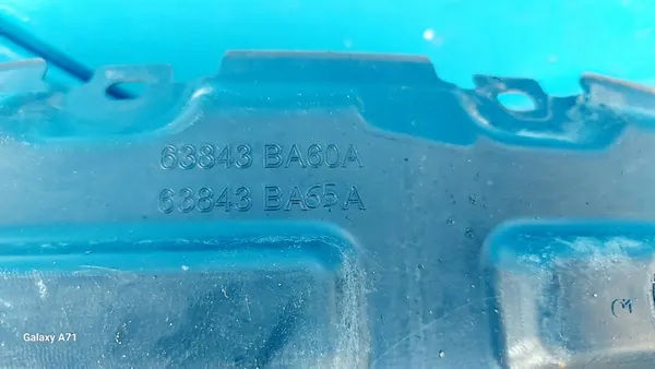 Nissan Juke I Lift F15 Left Front Wheel Arch 63843BA60A image 3