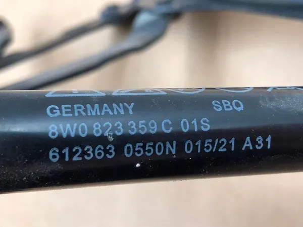 Bisagra del Capó Frontal Izquierdo con Actuador Audi A5 RS5 S5 image 8