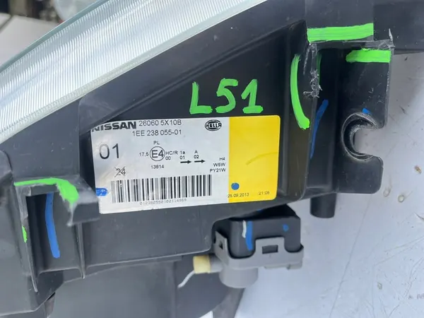 NISSAN NAVARA D40 LIFT 10-14 VASEN VALO 260605X10B image 4