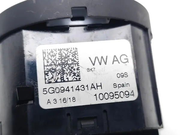 Lichtschalter Seat Leon 2018 Estate 4/5dr OEM 5G0941431AH image 7