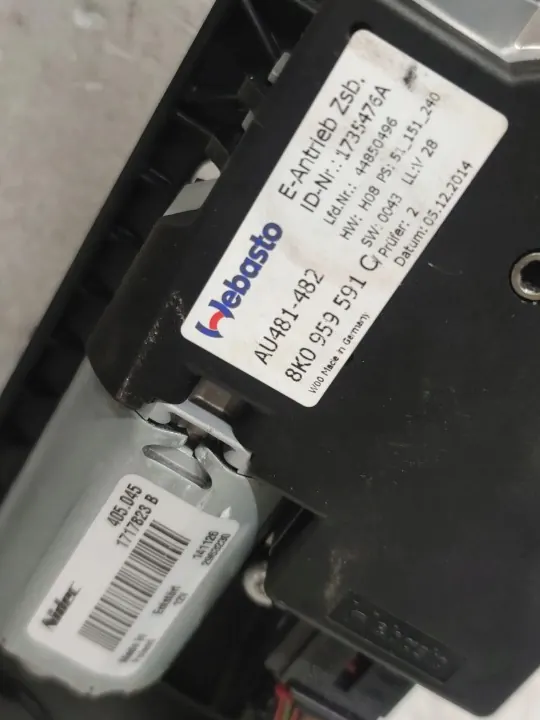 Teto Solar Audi A4 B8 OEM 8K0959591C - Usado image 6