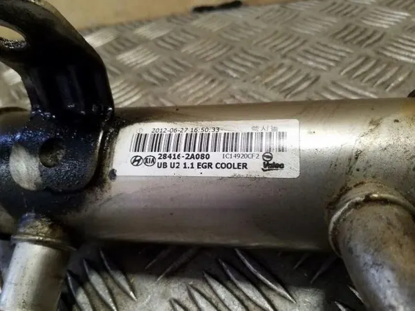 Kia OE EGR-koeler OEM 284162A080 - Gebruikt image 3