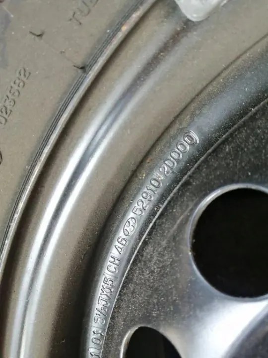 Gebrauchtes Reserverad OEM 529102D000 für Hyundai Matrix image 5