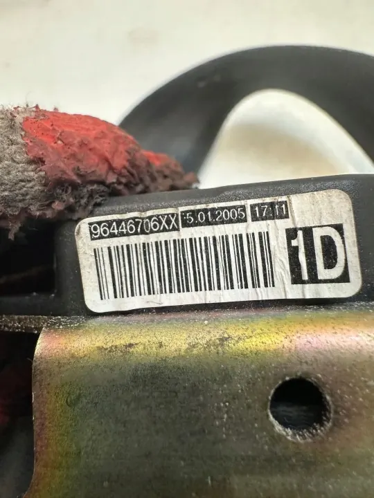 Säkerhetsbälte Peugeot 1007 OEM 96446706XX fram höger image 5