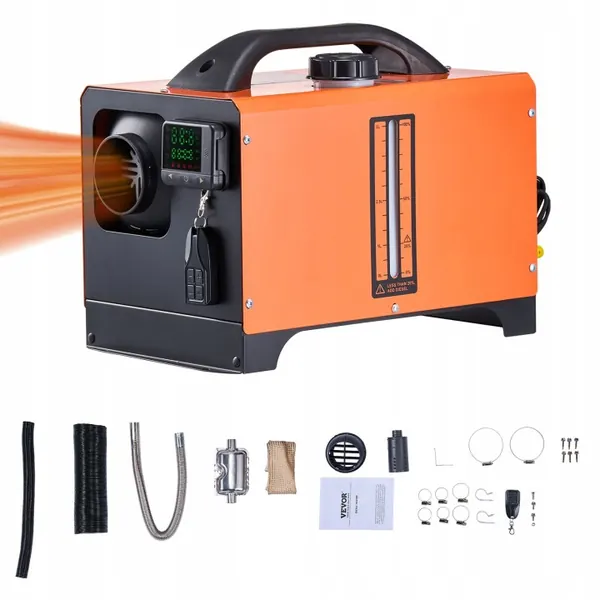 Chauffage stationnaire Vevor 8kW LCD télécommande ZCJRQDC12V8KM8 image 3